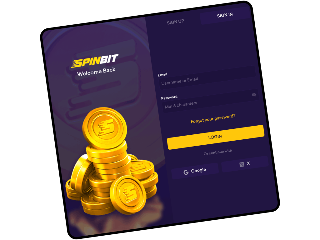 spinbit login
